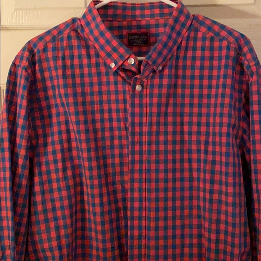 Untuck it button down shirt